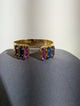 Wafa Baguette Glow Cuff — Purple/Blue Mix