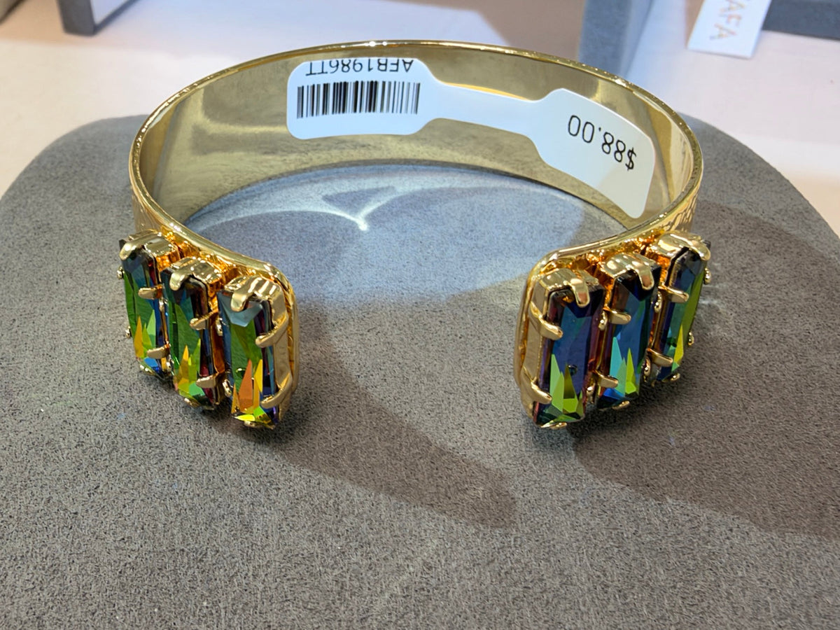 Wafa Baguette Glow Cuff — Volcano