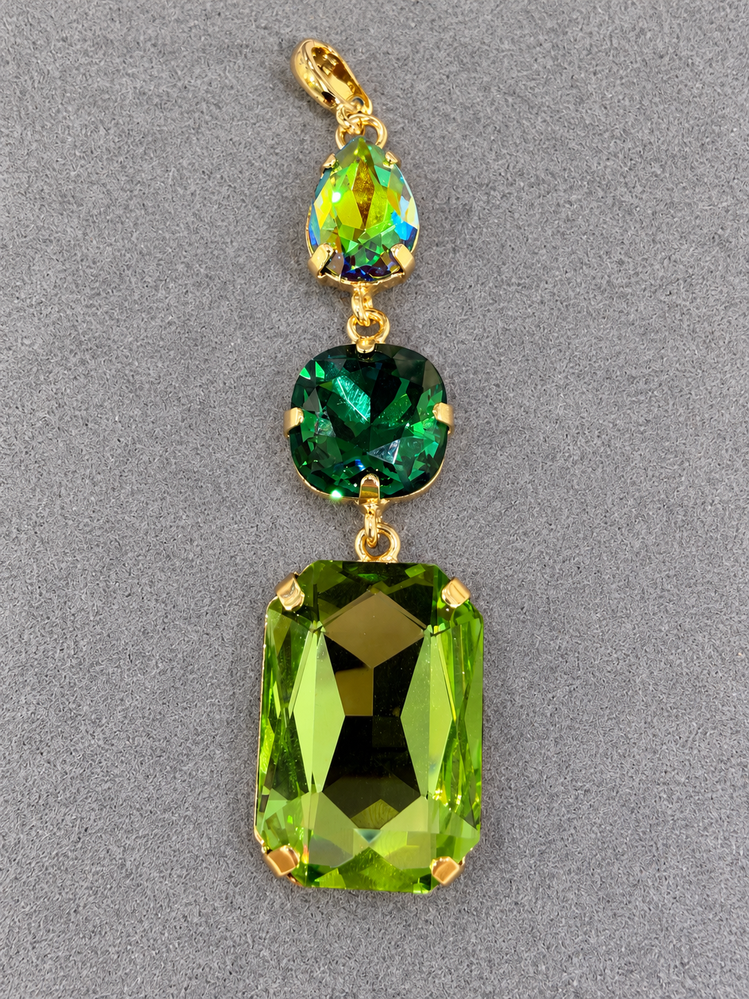 Pre Order Wafa Emerald Grove Lariat Pendant