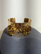 Wafa horse bit cuff — Amber Mix