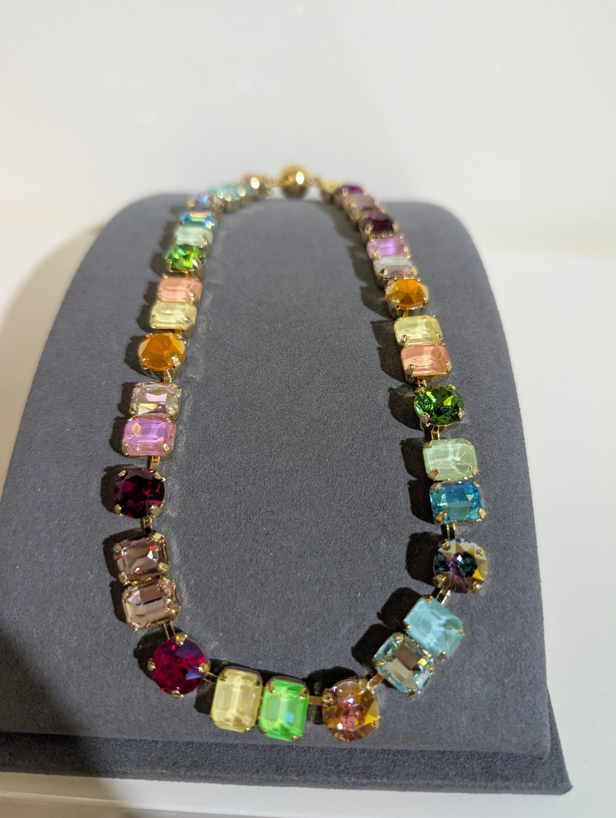 Wafa Kaleidoscope Harmony Necklace — Multicolor