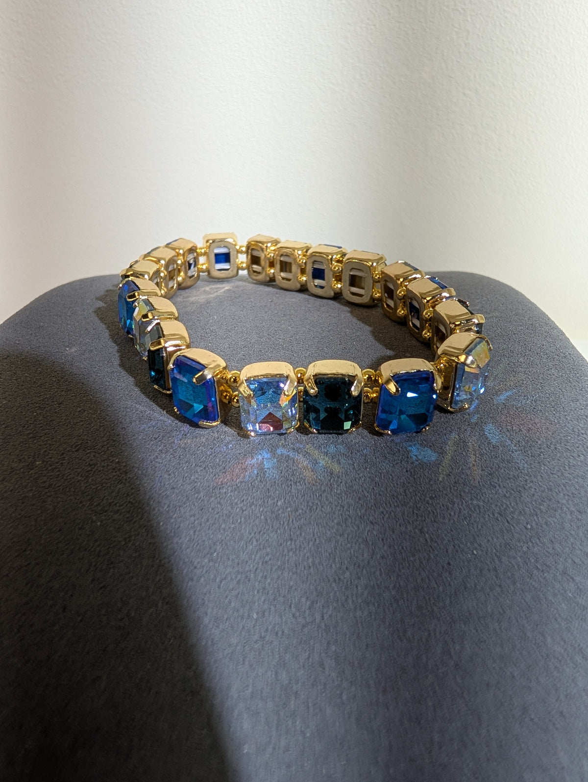 Wafa Prism Line Bracelet — Blue Mix