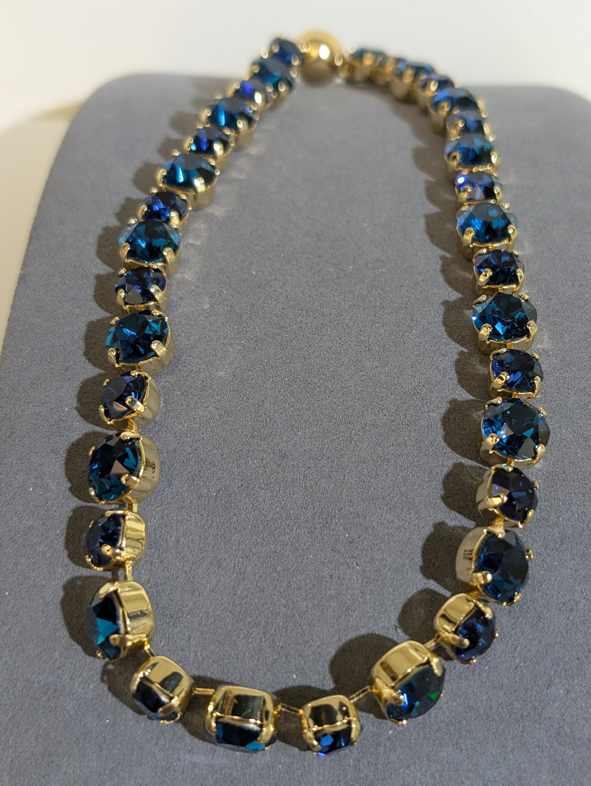 Wafa Radiant Rhythm Necklace — Blue Mix