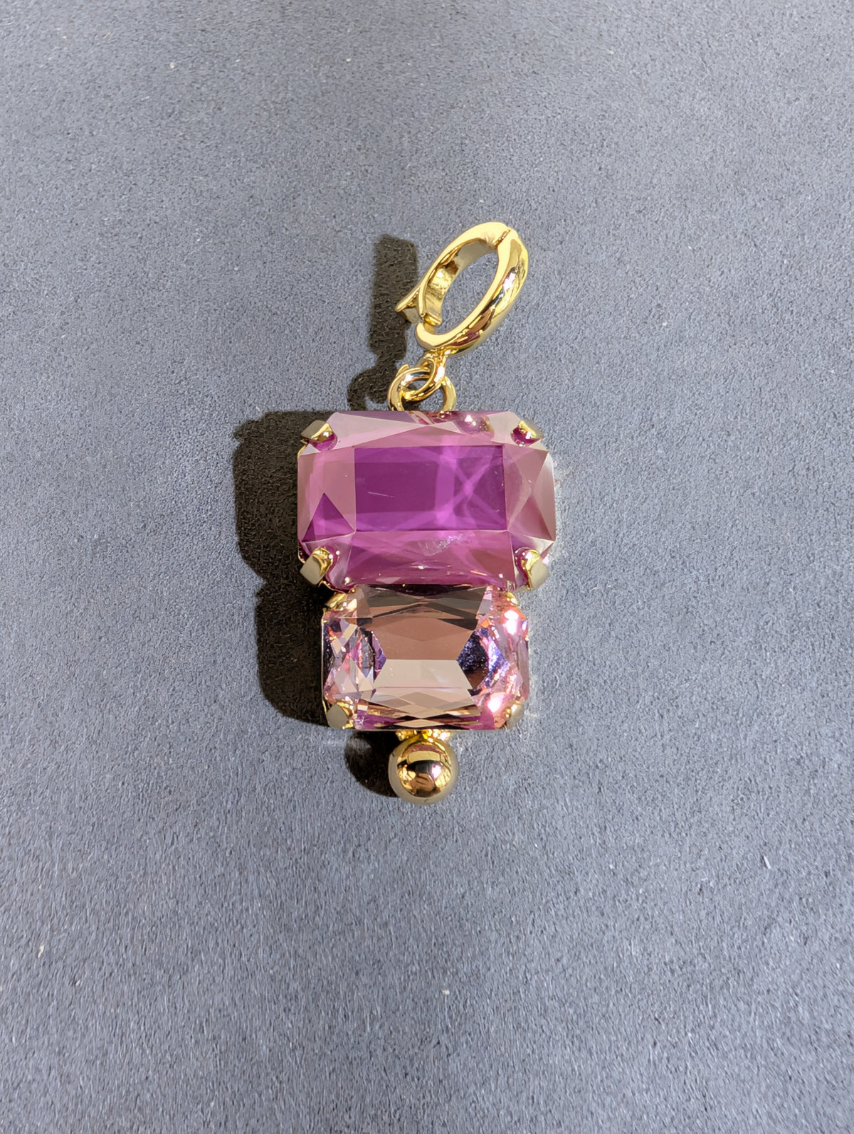 Wafa Twin Glow Pendant — Lavender/Blush