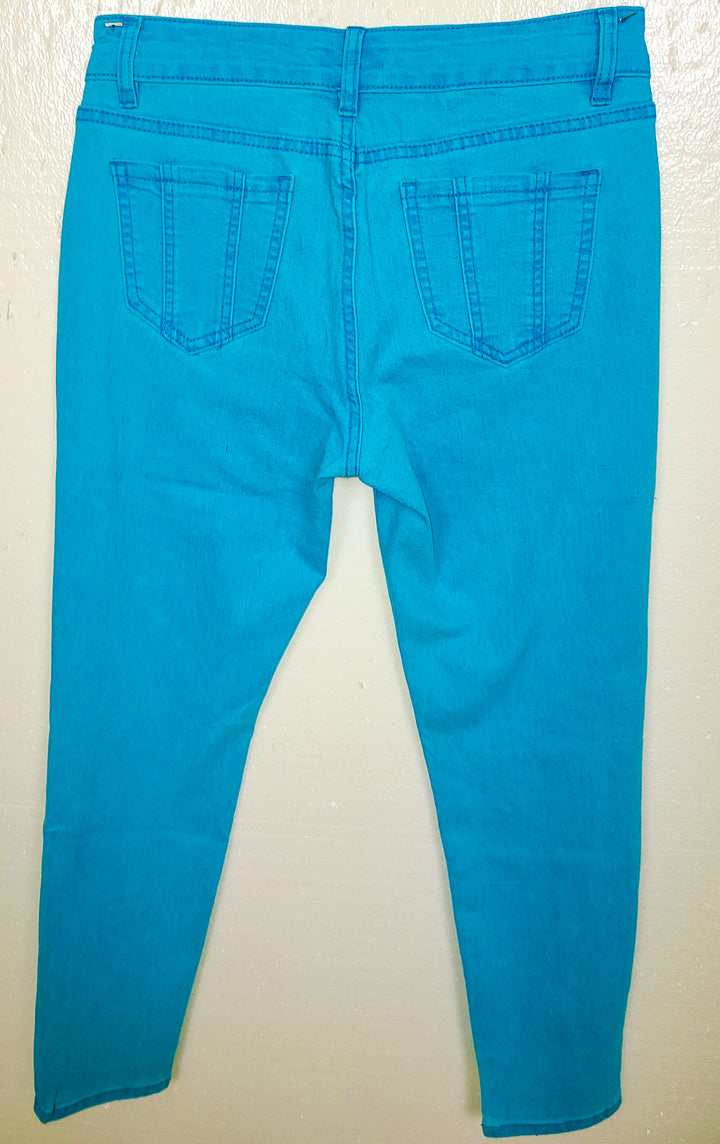 Studed blue pants