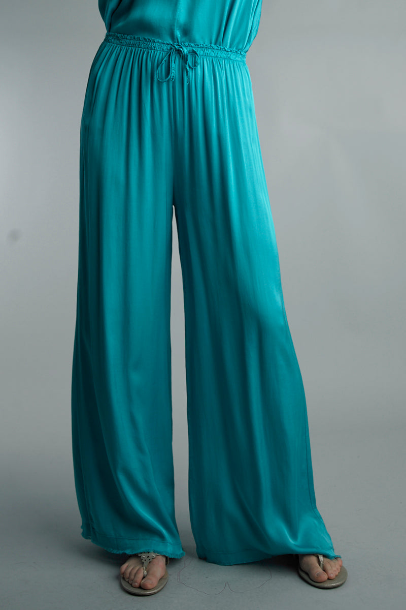 Silk Palazzo Pants