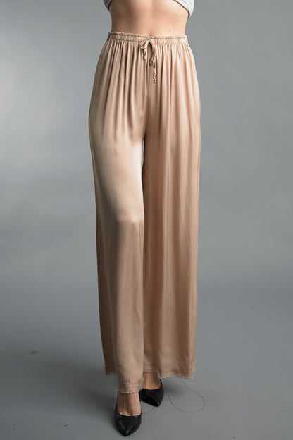 Silk Palazzo Bottoms