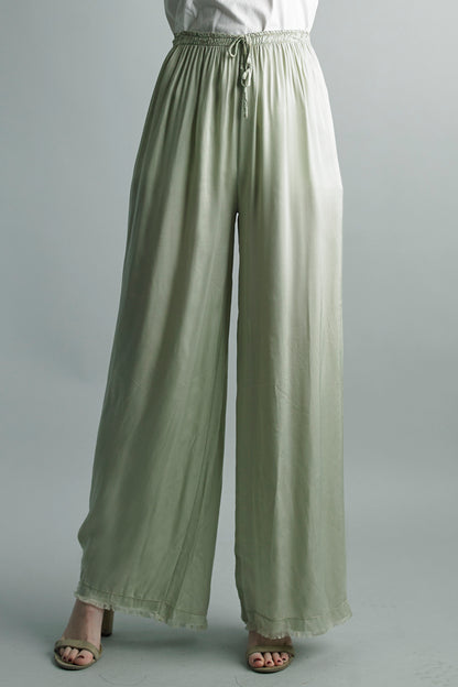 Silk Palazzo Bottoms