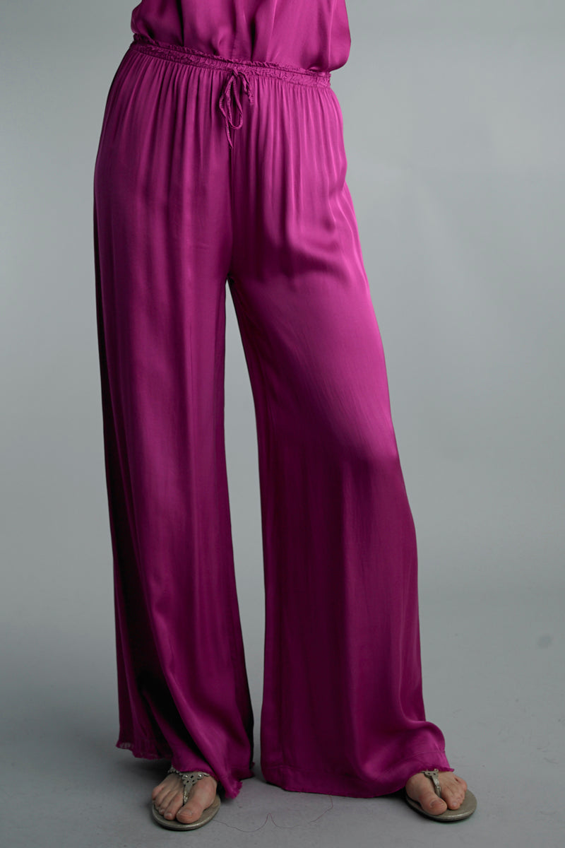 Silk Palazzo Pants