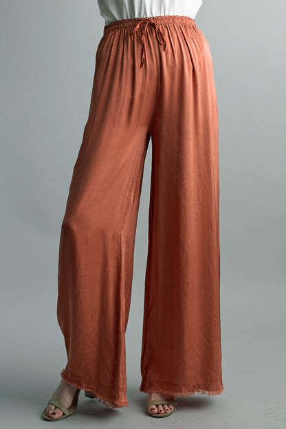 Silk Palazzo Bottoms