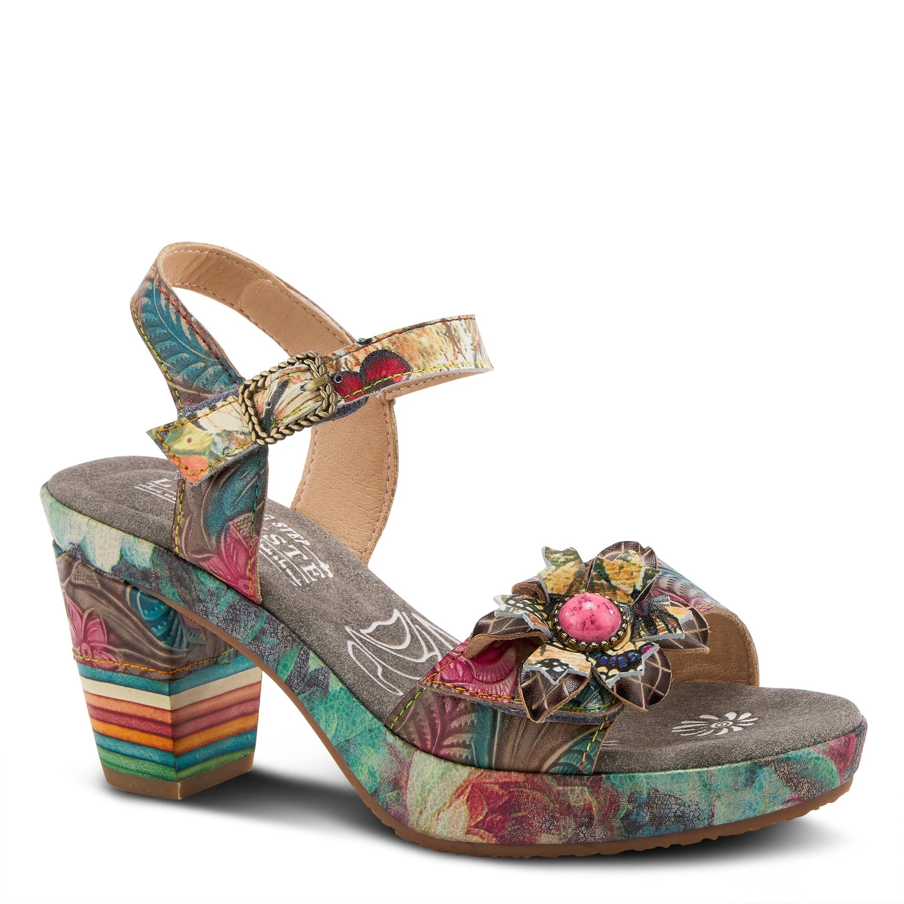 L'ARTISTE LEILANIE SLINGBACK SANDALS