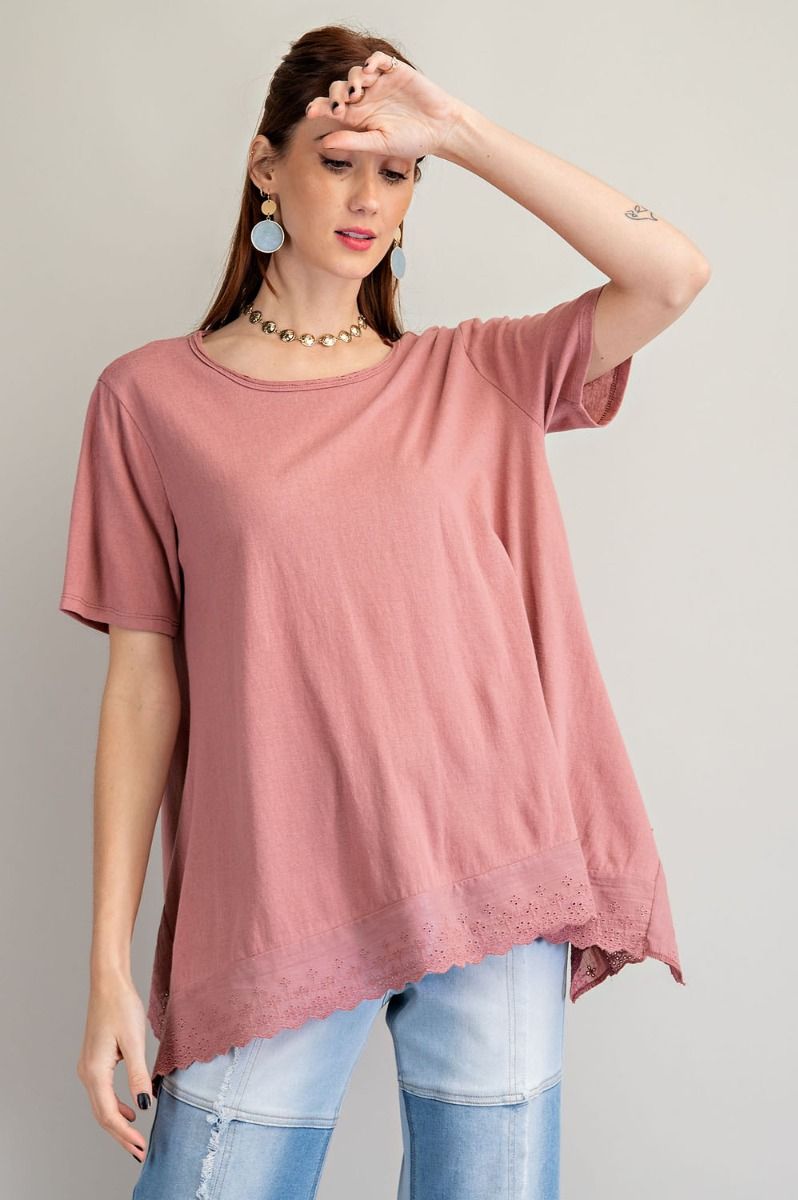 LOOSE FIT COTTON TUNIC TOP