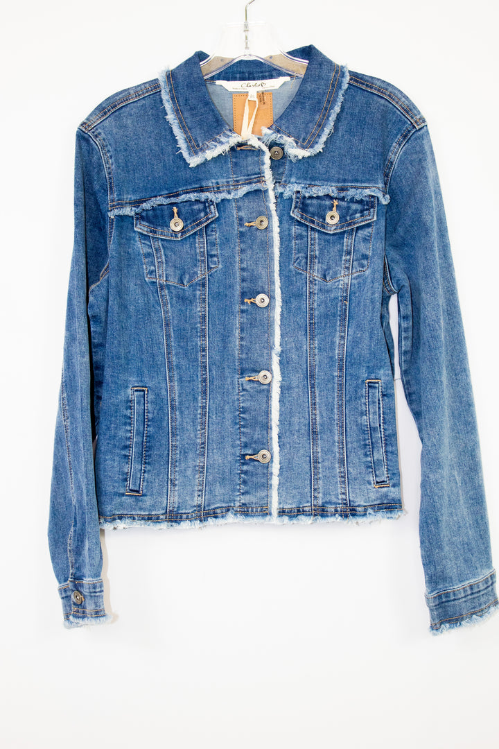 Fringe Denim Jacket