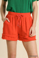 Linen Blend Shorts
